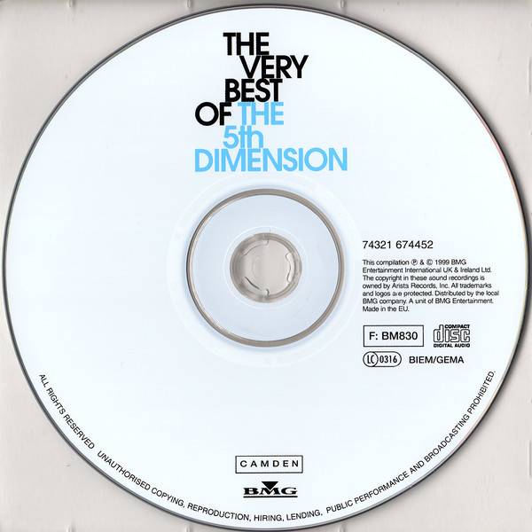 The 5th Dimension The Very Best Of : CD